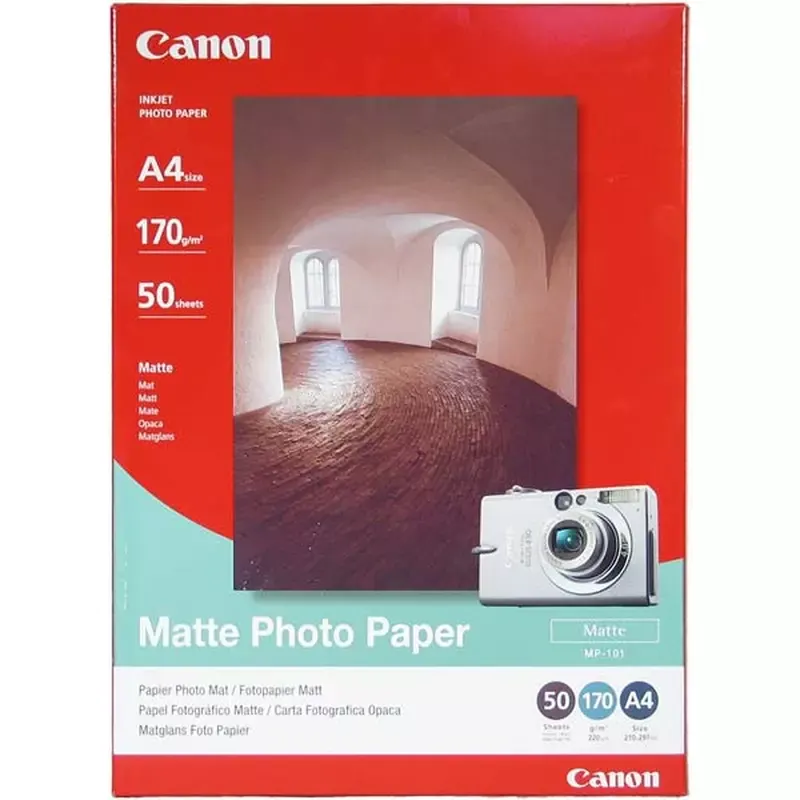 Papier photo Canon MP-101 mat 170 g/m2 A4 (50 feuilles)