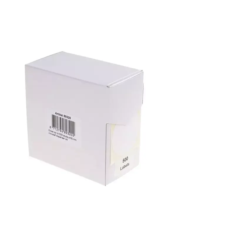 Pastille de couleur, diamètre: 50 mm, blanc