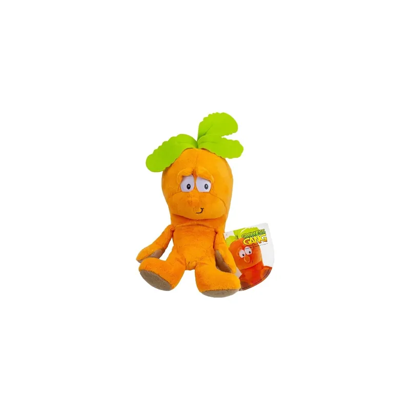 Peluche Carotte 24cm pour Enfants - Longue et Orange