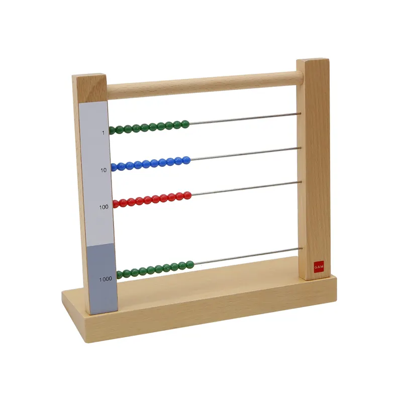 Petit boulier Montessori AMI