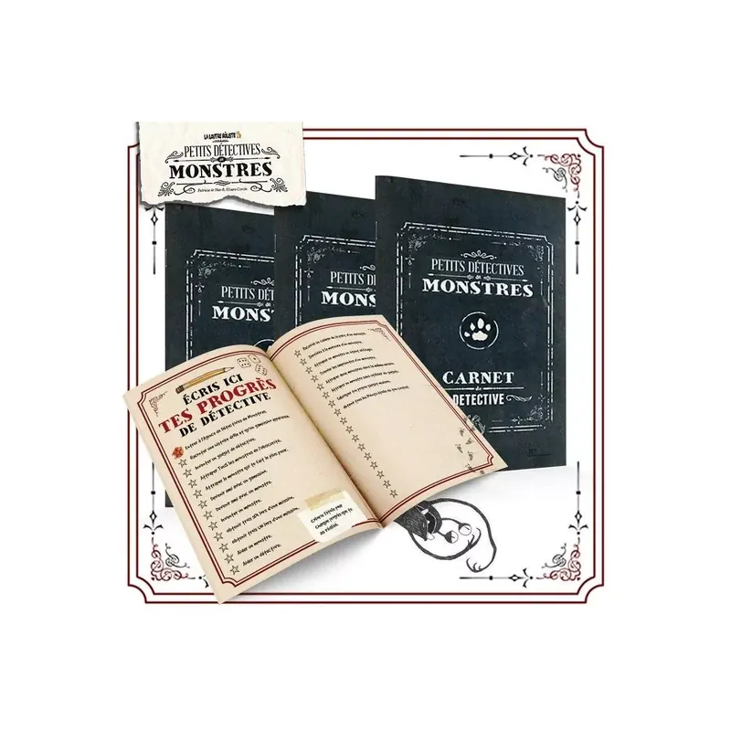 Petits Détectives de Monstres : Carnet de Détective