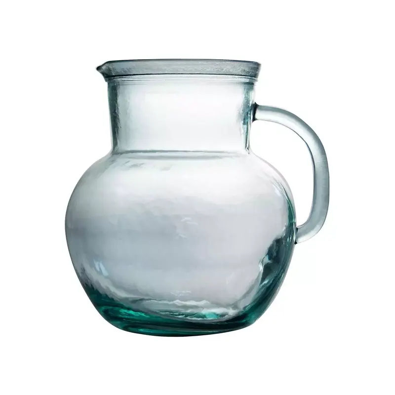 Pichet en verre recyclé