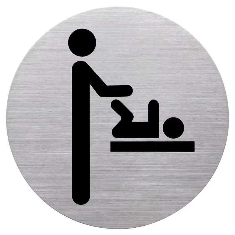 Pictogramme "Espace change bébé" autocollant