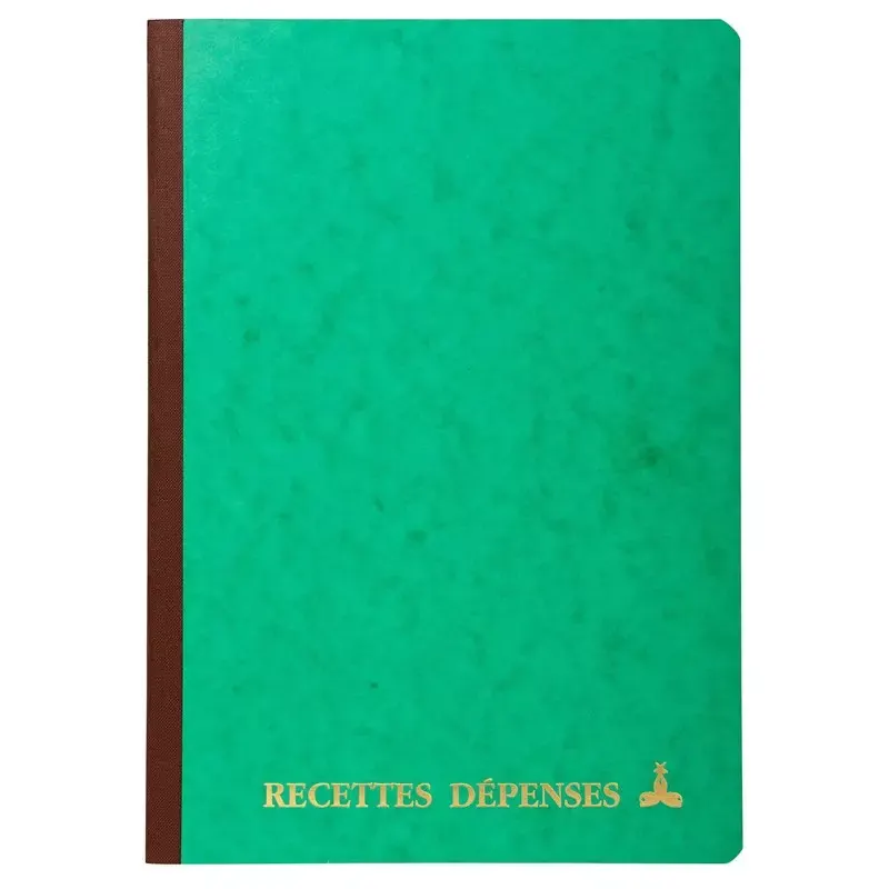 Piqûre Recettes-Dépenses A4 80 pages - Le Dauphin 3931D
