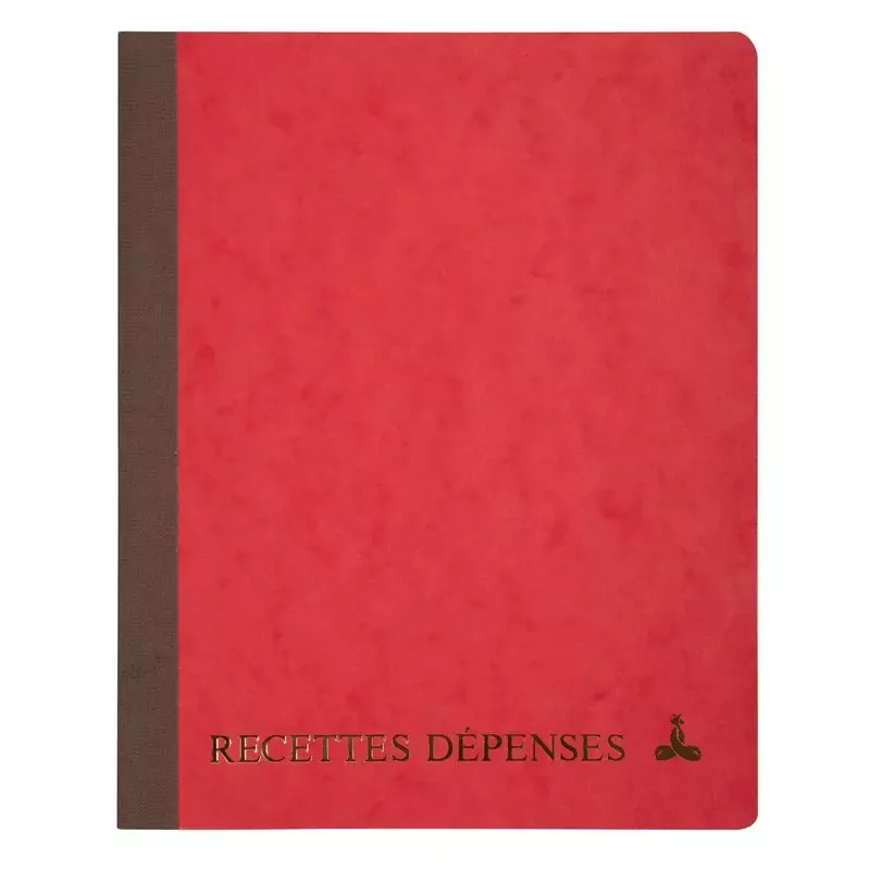 Piqûre Recettes-Dépenses Le Dauphin - 220 x 170 mm - 80 pages - Couleur aléatoire