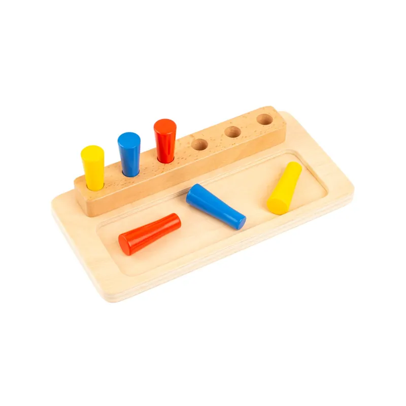 Planche à Chevilles Montessori - Préparation à l'Écriture et Motricité Fine
