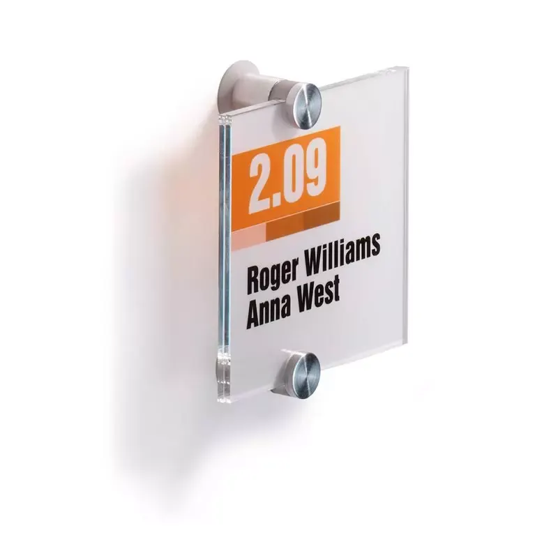 Plaque de porte CRYSTAL SIGN, (L)210 x (H)297 mm