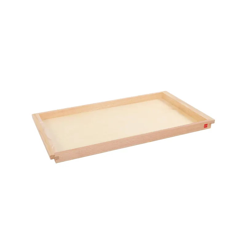 Plateau en bois, grand, 25 x 43 x 2 cm - Matériel Montessori GAM 1MM100