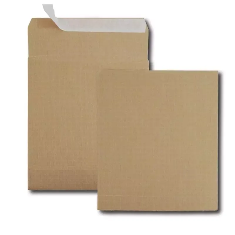 Pochette à soufflets GPV kraft armé 275 x 365 mm 120 g, sans fenêtre (lot de 50)