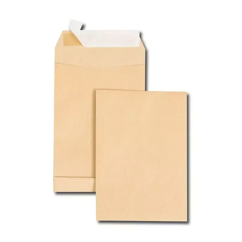 Pochette à soufflets GPV kraft brun C5 162 x 229 mm, sans fenêtre (boîte de 250)