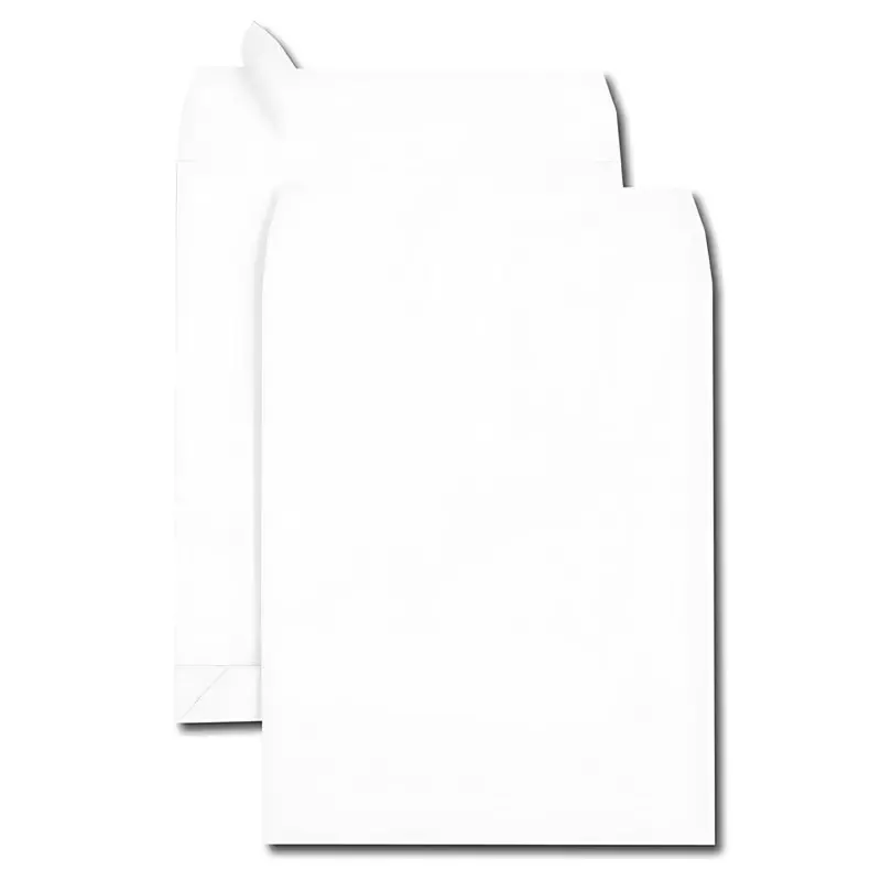 Pochette à soufflets GPV vélin blanc 260 x 330 mm 120 g/m² sans fenêtre (boîte de 250)