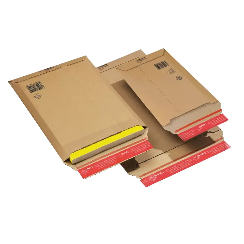 Pochettes d'expédition en carton ondulé