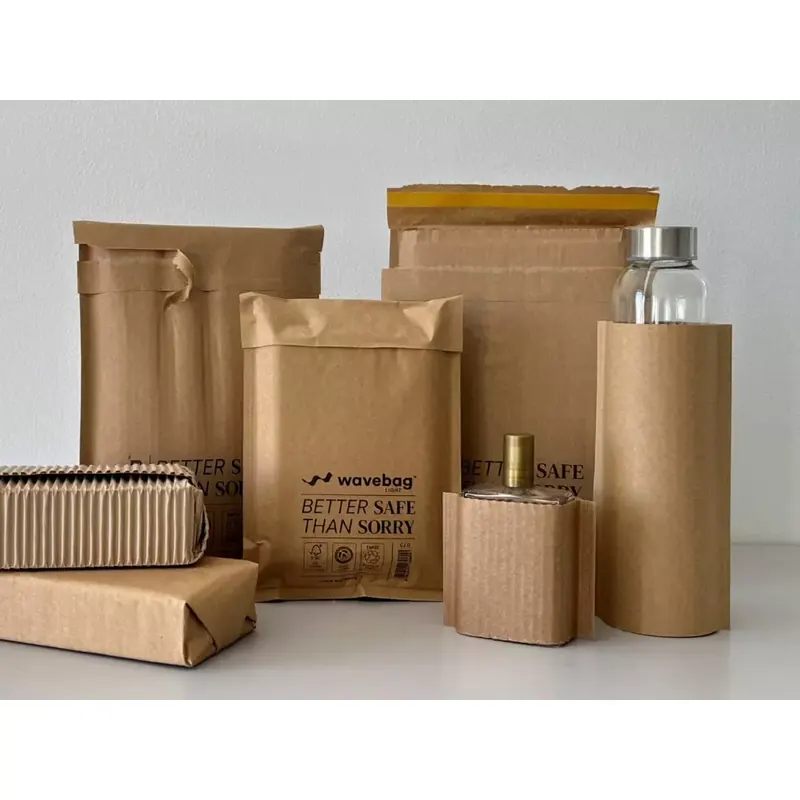 Pochettes matelassées carton ondulé Wavebag