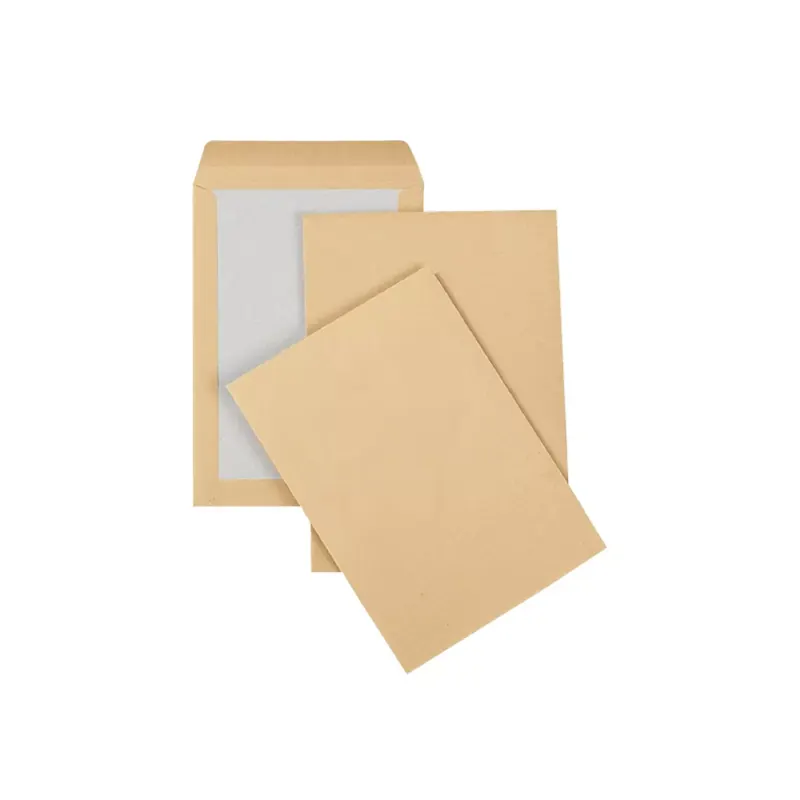 Pochettes renforcées avec dos carton recyclé