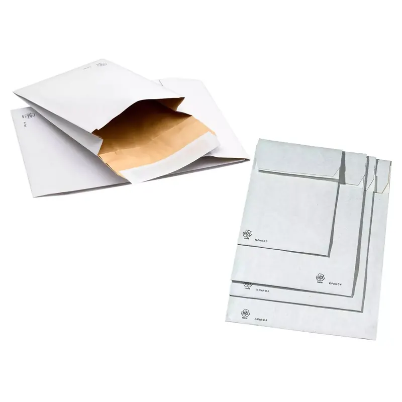 Pochettes renforcées en papier recyclé K-Pack