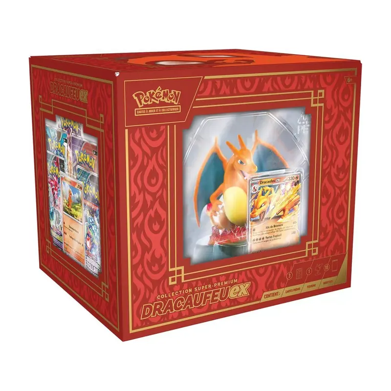 Pokémon : Coffret Découverte Dracaufeu - ex Q4 24