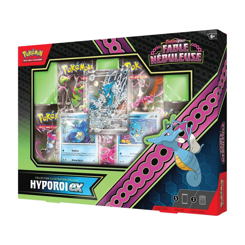 Pokémon : Coffret Illustration Spéciale Hyporoi EX - EV6.5