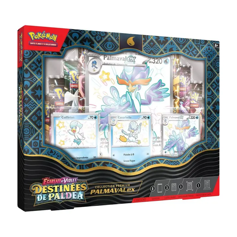 Pokémon : Coffret Premium Ex - Palmaval - EV4.5