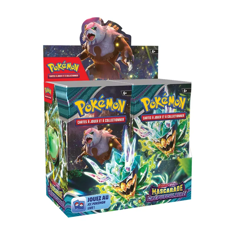 Pokémon : Display 36 boosters - Mascarade crépusculaire - EV06