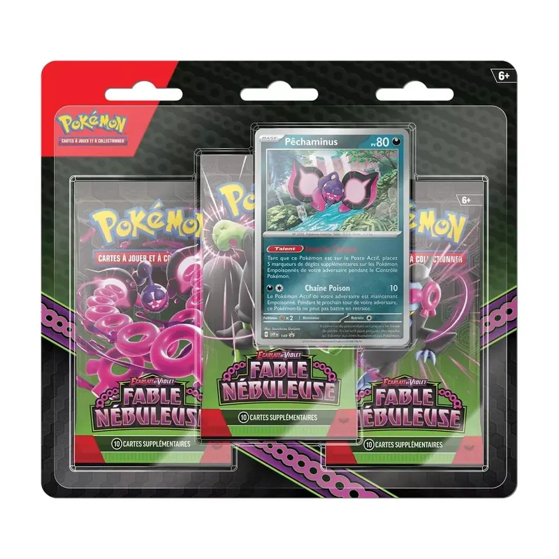 Pokémon : Tripack Fable Nébuleuse - EV6.5