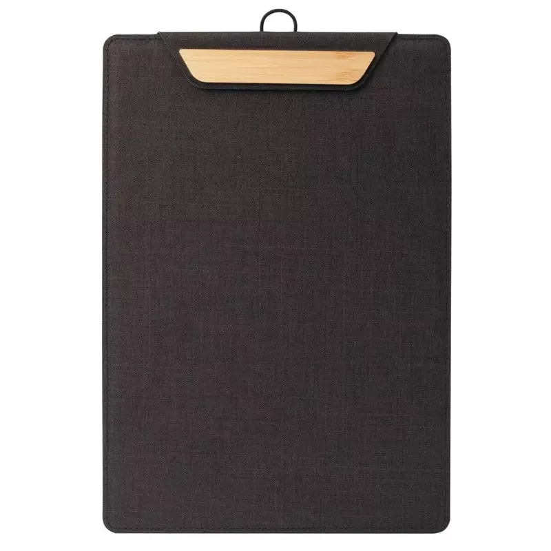 Porte-menu clipboard A4, gris foncé/beige