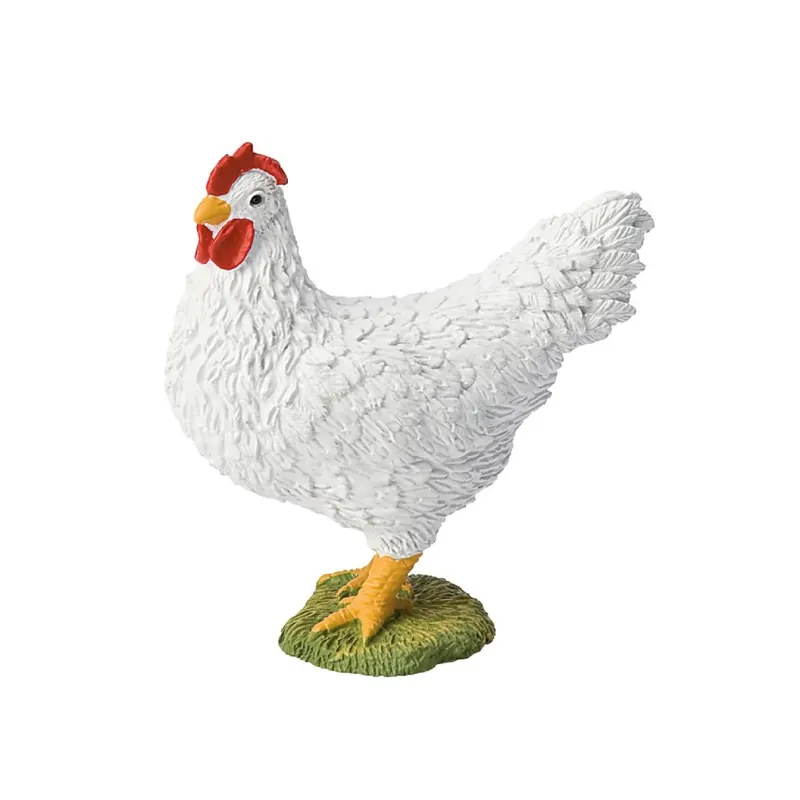 Poulet Blanc Figurine Bullyland 62314