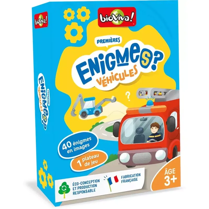 Premières Enigmes : Véhicules