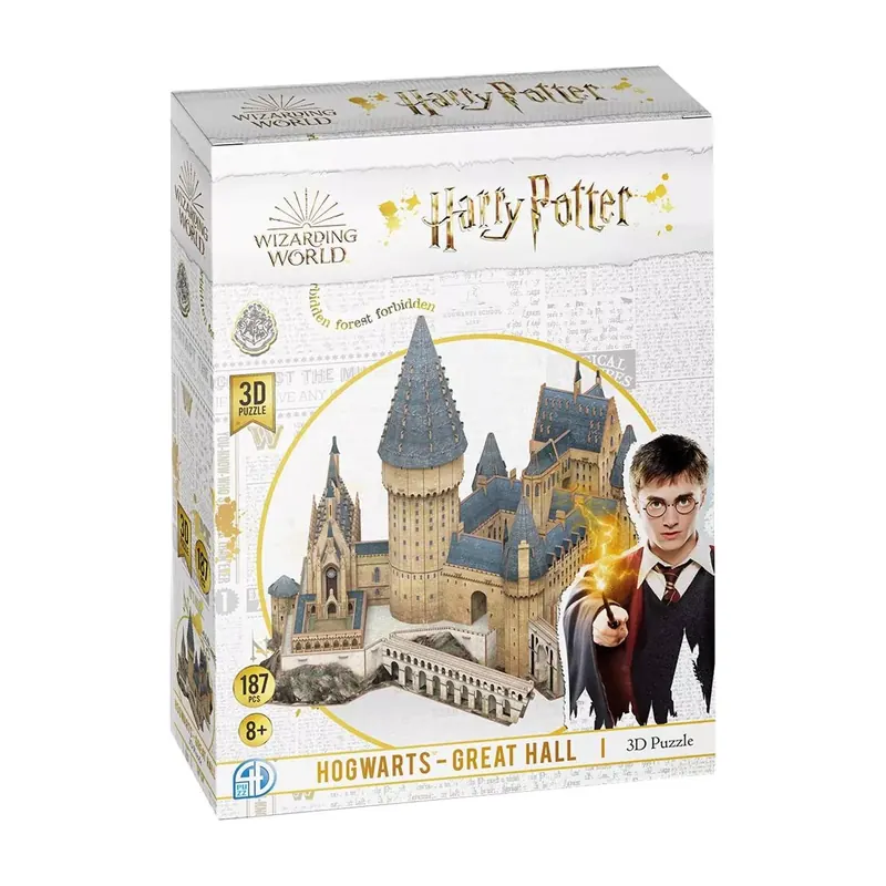 Puzzle 3D Harry Potter - La Grande Salle - 187 pièces