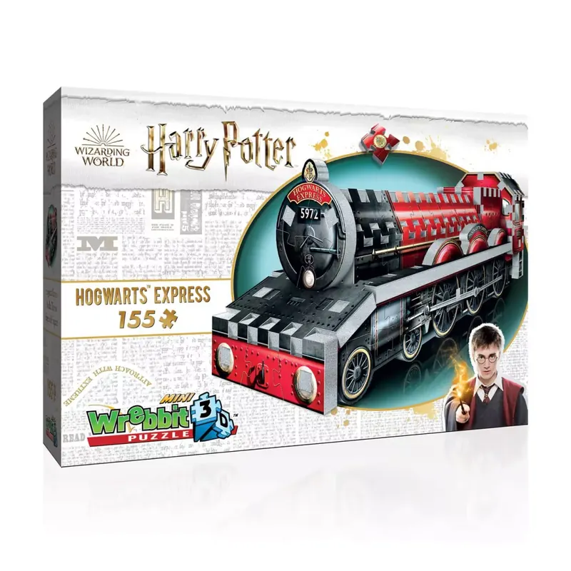 Puzzle 3D Harry Potter Poudlard Express Mini - 155 pièces