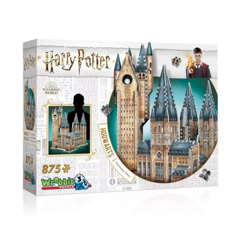 Puzzle 3D Harry Potter Poudlard : La Tour d'Astronomie - 875 pièces