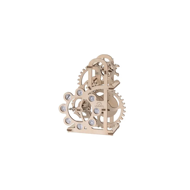 Puzzle 3D mécanique en bois dynamomètre - 48 pièces Ugears