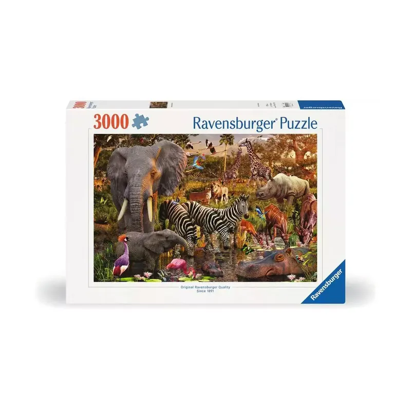 Puzzle Animaux du Continent Africain - 3000 pièces