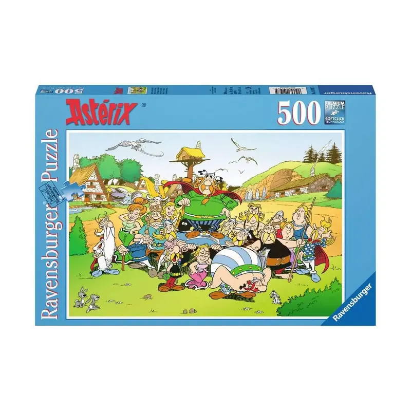 Puzzle Astérix : Astérix au Village - 500 pièces