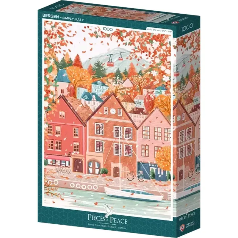 Puzzle Bergen - 1000 Pièces