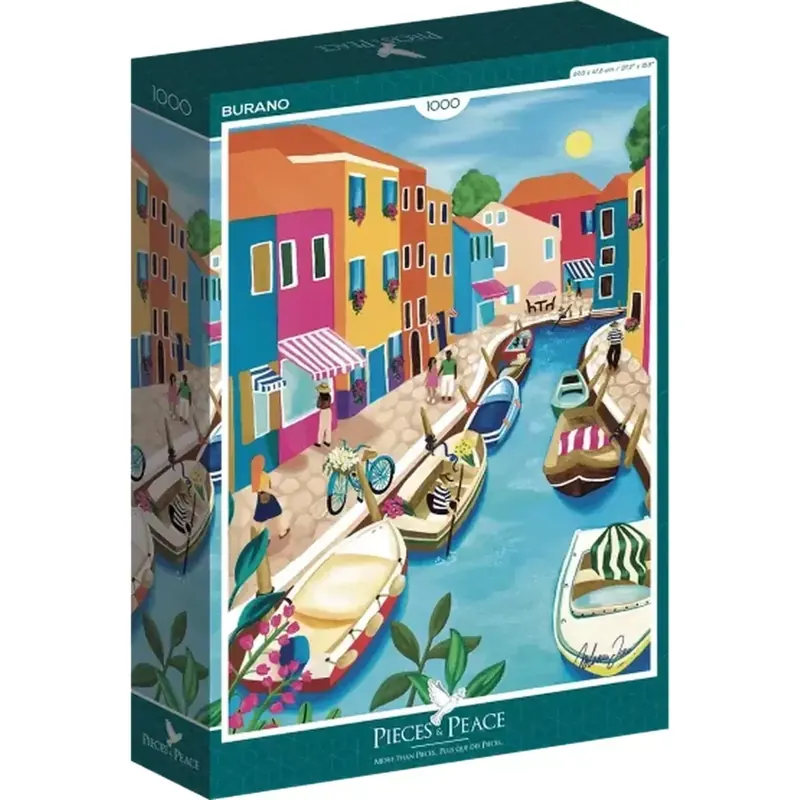 Puzzle Burano - 1000 Pièces