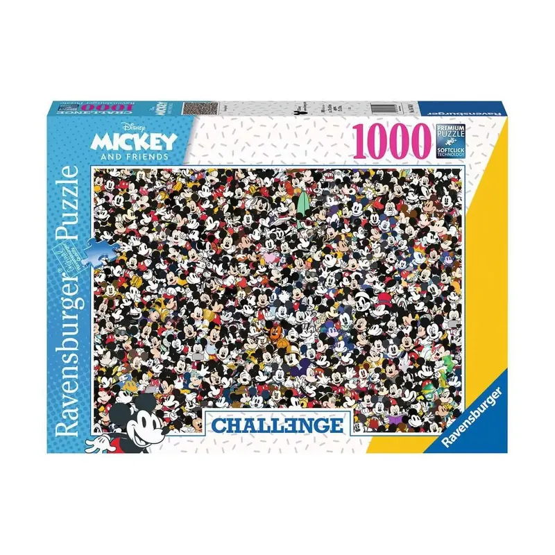 Puzzle Challenge Disney Mickey Mouse - 1000 pièces
