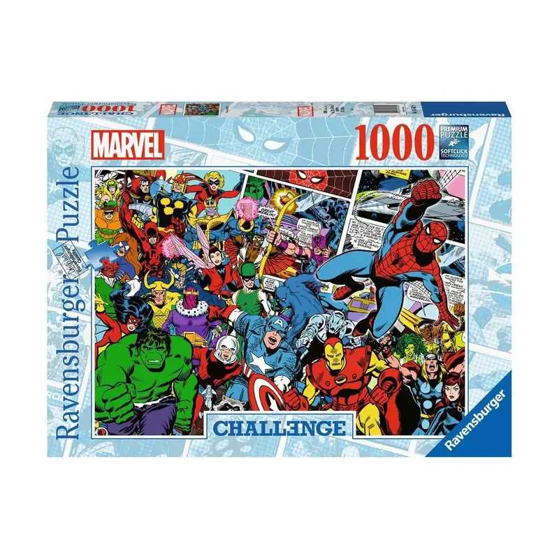 Puzzle Challenge Marvel - 1000 pièces