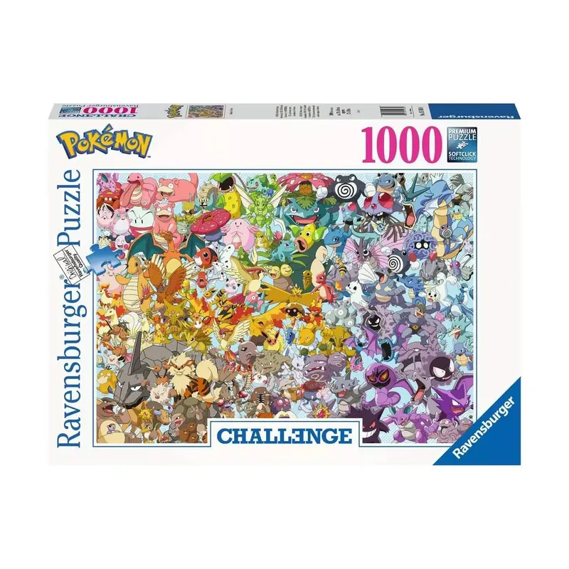 Puzzle Challenge Pokémon - 1000 pièces