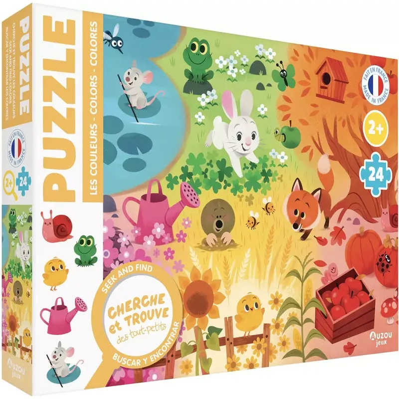 Puzzle Cherche et Trouve des tout-petits : Les Couleurs