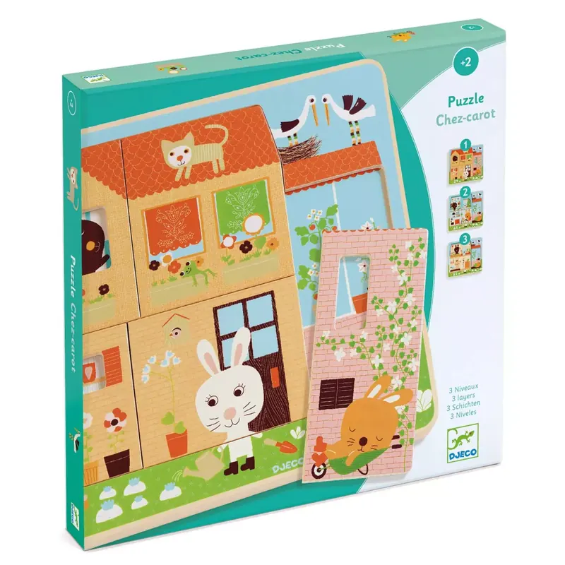 Puzzle Chez-Carrot - 12 pièces