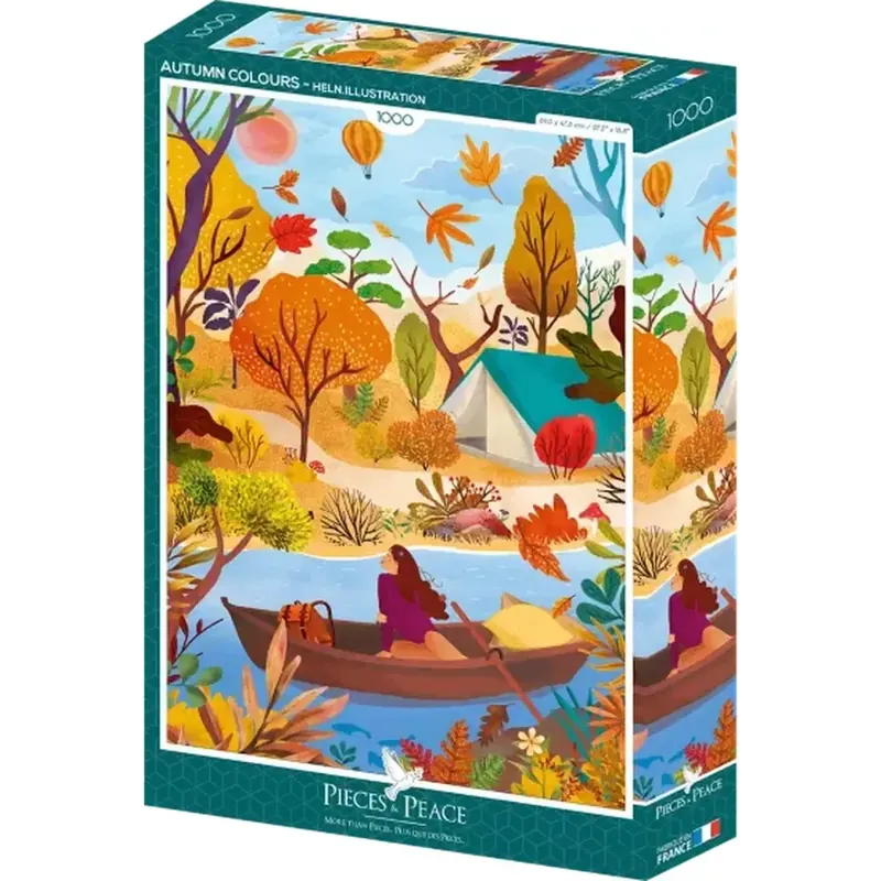 Puzzle Couleurs D'automne - 1000 Pièces