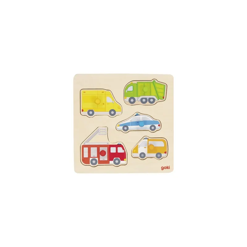 Puzzle des véhicules du quotidien (bois)