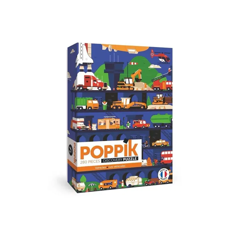 Puzzle Discovery Les Véhicules - 280 pièces