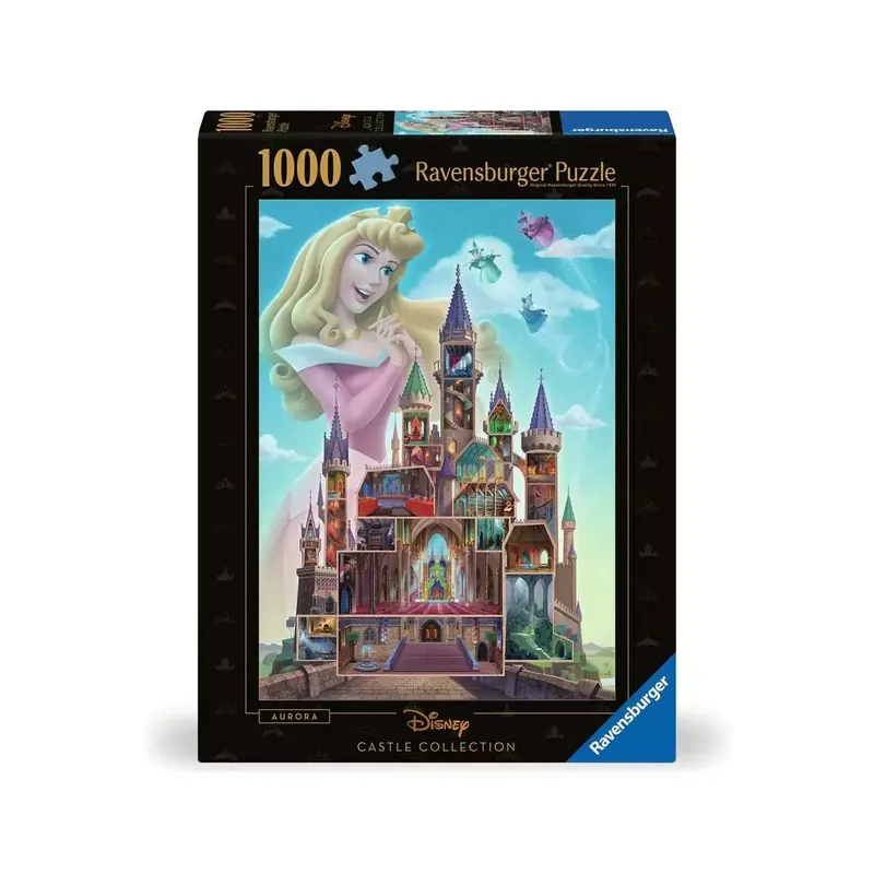 Puzzle Disney : Aurore - Collection Château Disney Princesses - 1000 pièces