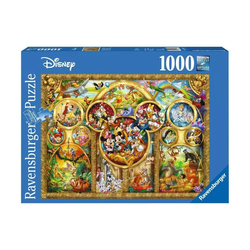 Puzzle Disney : Les plus Beaux Thèmes Disney - 1000 pièces