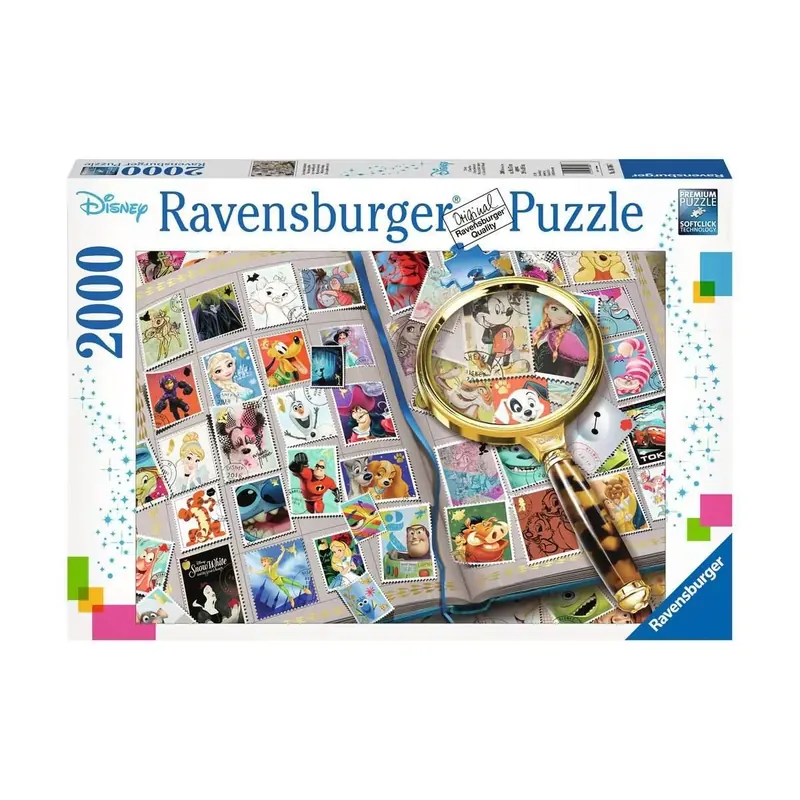 Puzzle Disney : Mes Timbres Disney Préférés - 2000 pièces