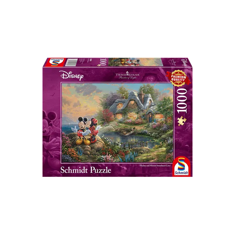 Puzzle Disney Mickey et Minnie - 1000 pièces