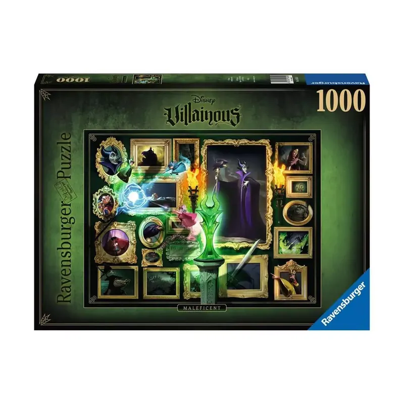 Puzzle Disney Villainous : Maléfique - 1000 pièces