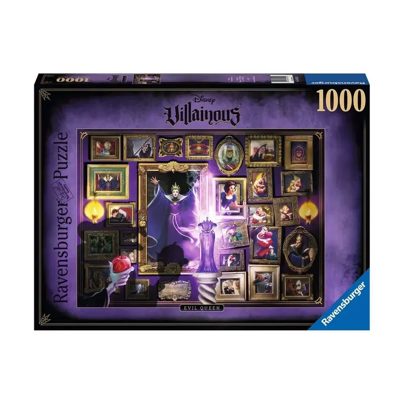 Puzzle Disney Villainous : Reine Sorcière - 1000 pièces