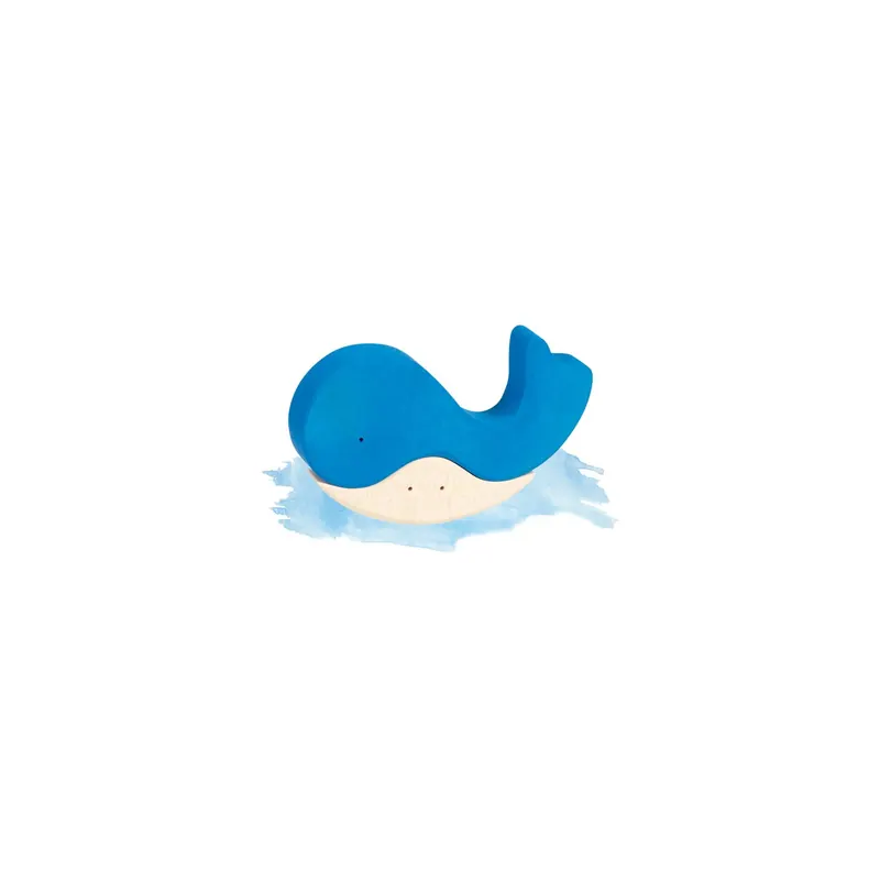 Puzzle en bois La baleine et son ami - Goki Evolution